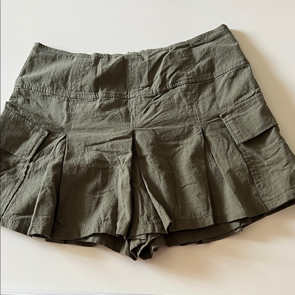 Olive Mini Skirt
